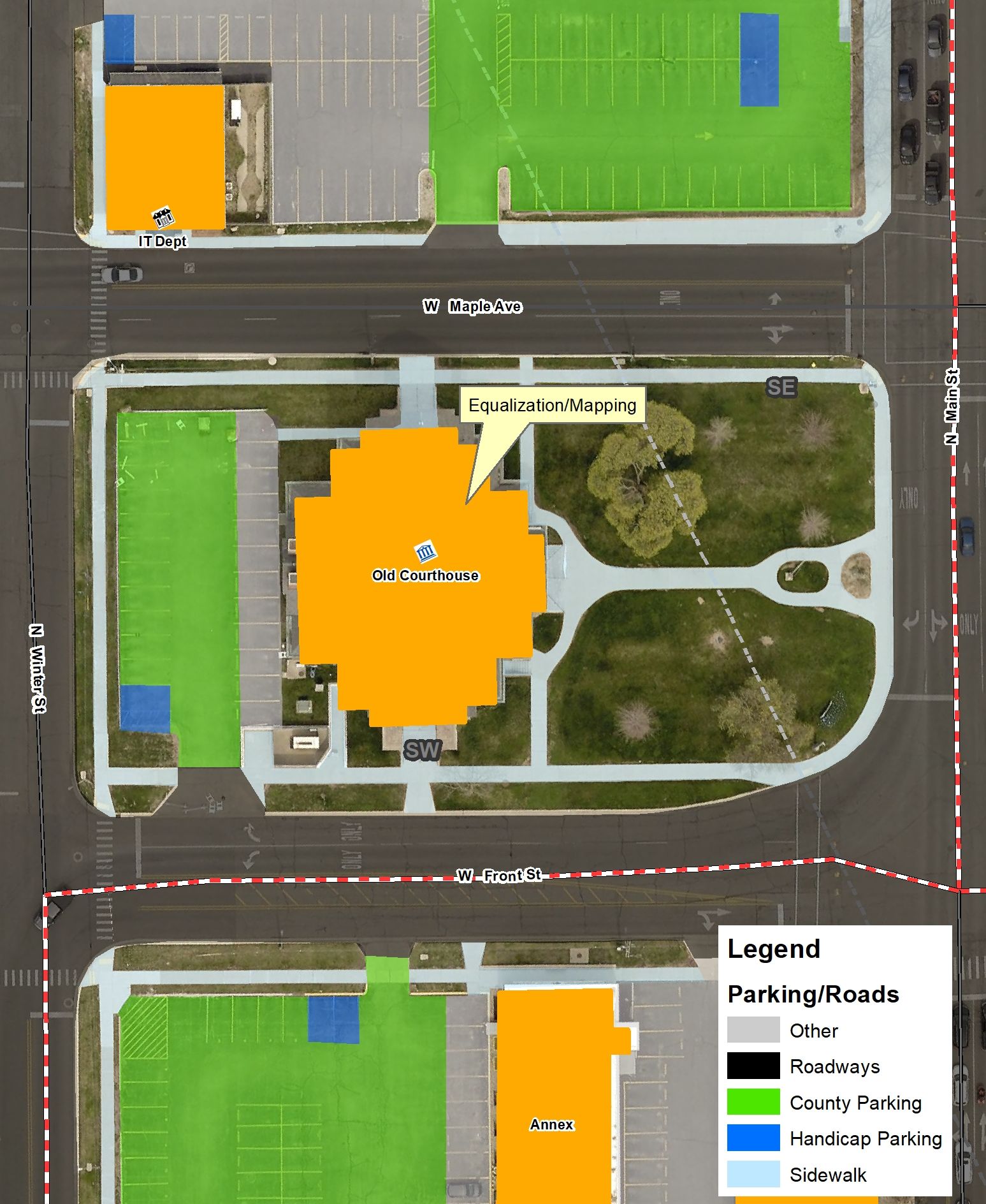Equalization/Mapping Parking Map